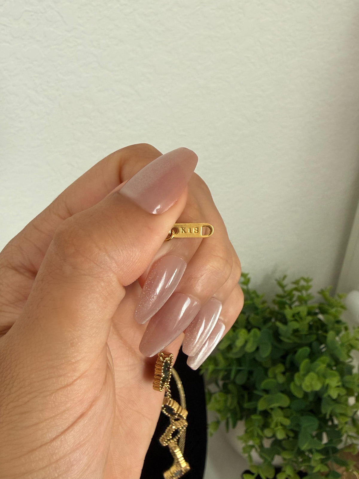 18K Gold Clover Bracelet