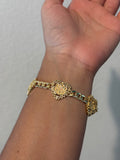 HK Gold Link Bracelet